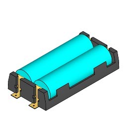 18650 Battery Holder 3D model